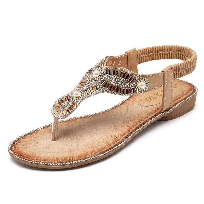 Bohemian Women Beach Flip Flops Casual Sandaler