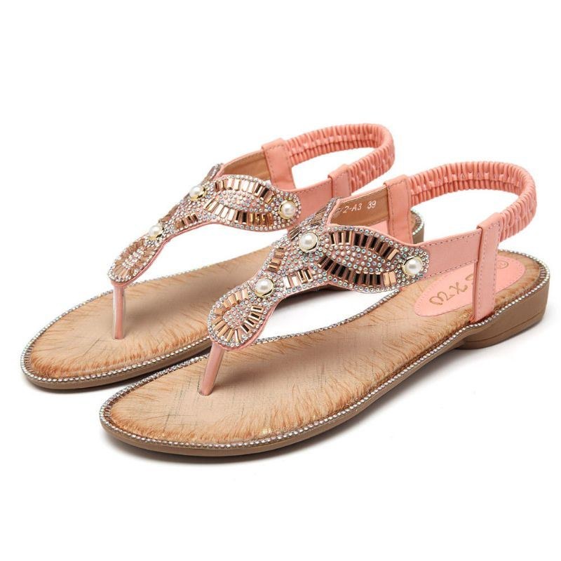 Bohemian Women Beach Flip Flops Casual Sandaler