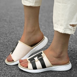 Dame Åben Tå Slip On Casual Sommer Daglige Flade Sandaler