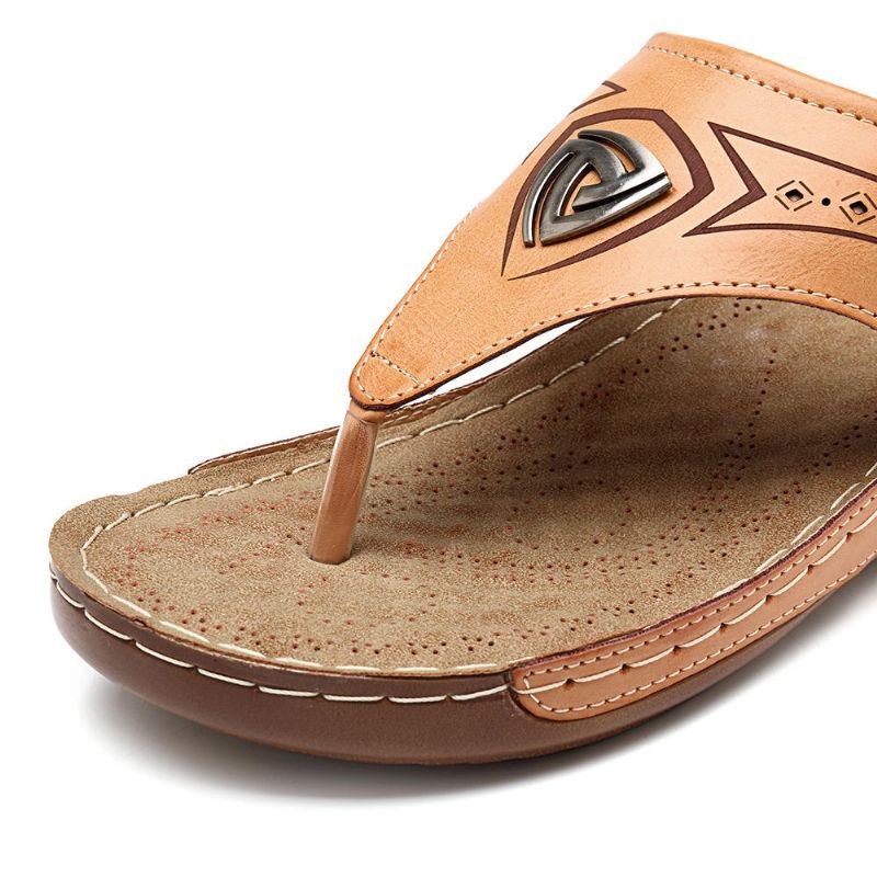 Dame Bløde Casual Beach Flip Flops Flade Sandaler