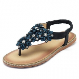 Dame Bohemian Casual Beach Bløde Flade Sandaler