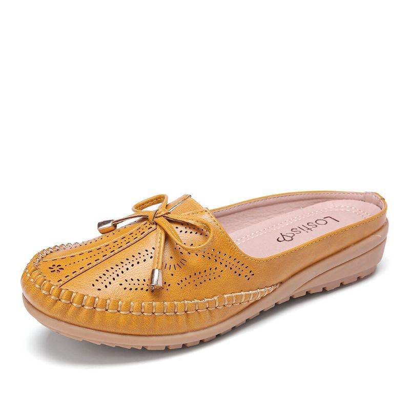 Dame Butteryfly Kont Decoration Hollow Casual Comfy Sandaler