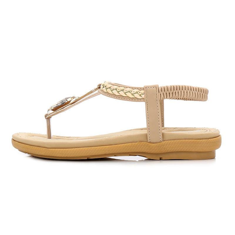 Dame Casual Outdoor Beach Bløde Flade Sandaler