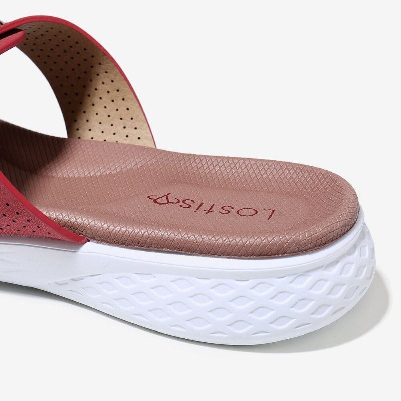 Dame Flip Flop Nitte Sommer Strand Casual Flade Sandaler