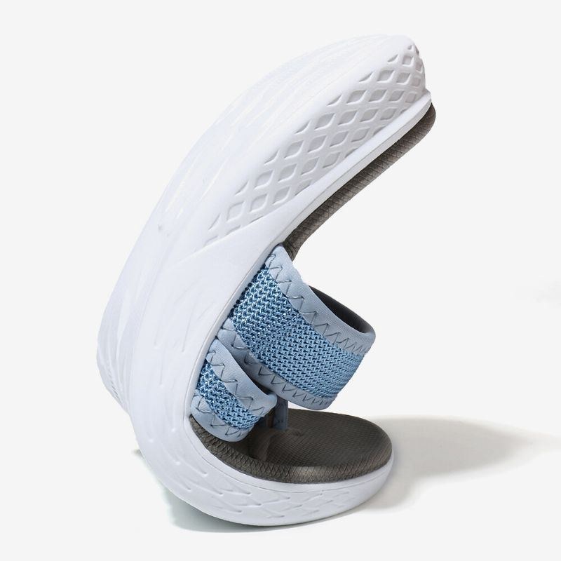 Dame Flip Flopsøm Blød Sål Slip On Casual Sommer Flade Sandaler