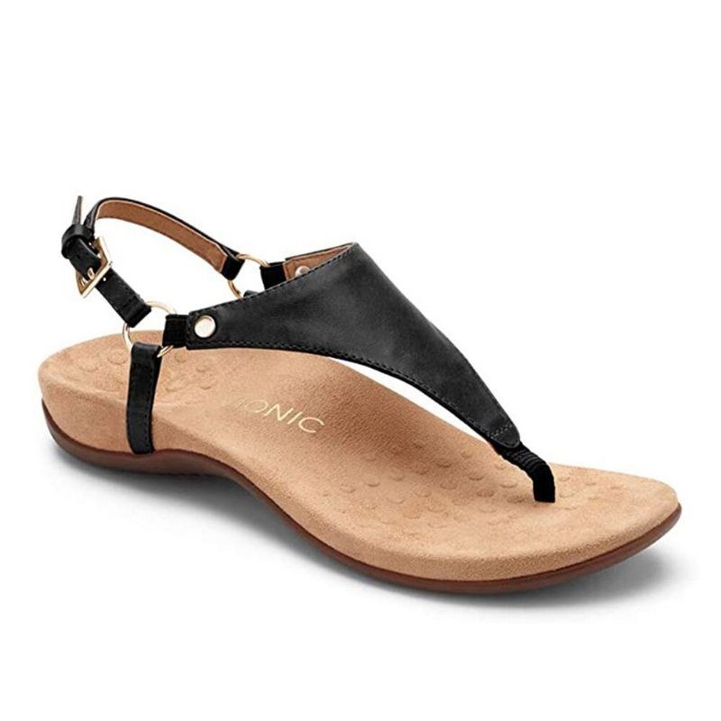 Dame Metalspænde Flip Flops Casual Flat Slingback Sandaler