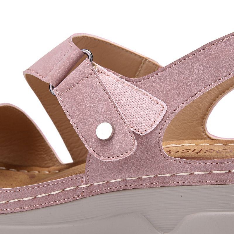 Dame Rhinestone Krogløkke Komfortable Casual Sandaler