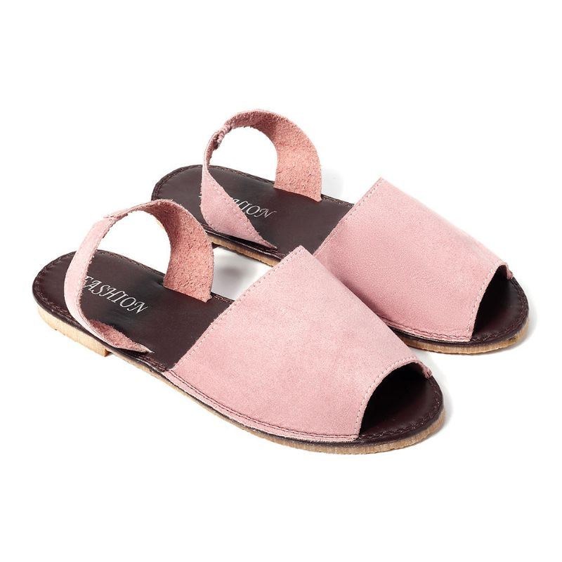 Dame Sommer Fisk Mund Slip On Sandaler Sko