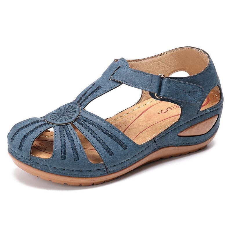 Dame Wedges Sko Splejsning Casual Comfy Sandaler