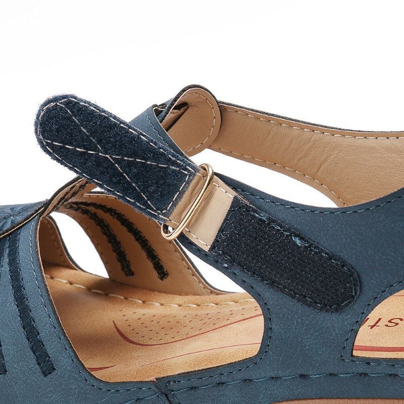 Dame Wedges Sko Splejsning Casual Comfy Sandaler