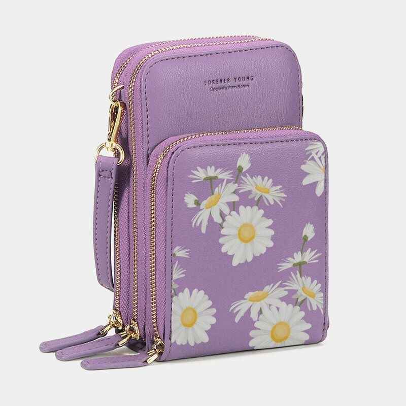 Dame Daisy Clutch Taske Kort Taske Telefon Taske Crossbody Taske