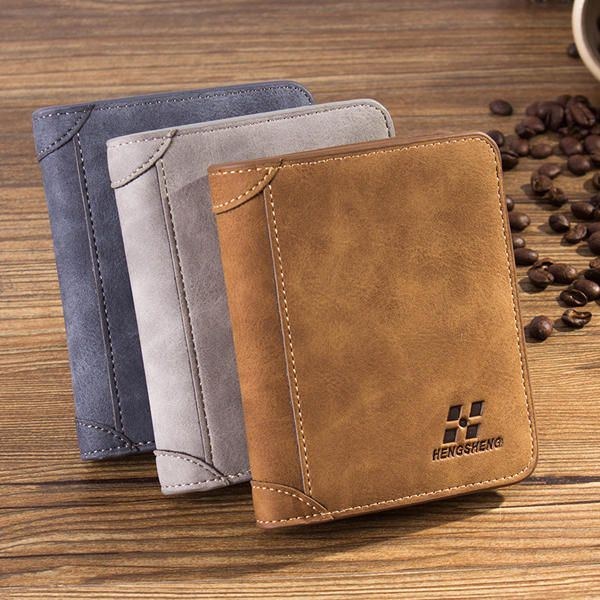 Herre Multi Card Slots Slim Wallet Kortholder