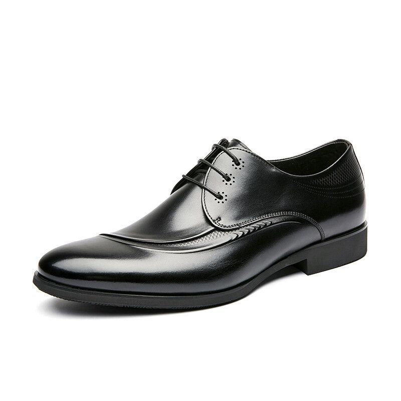 Herre Åndbar Snørebånd Business Oxfords Dress Sko