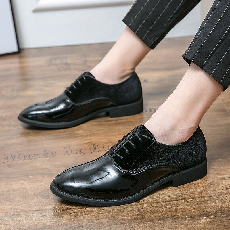 Herre Åndbar Snørebånd Oxfords Formelle Business Dress Sko