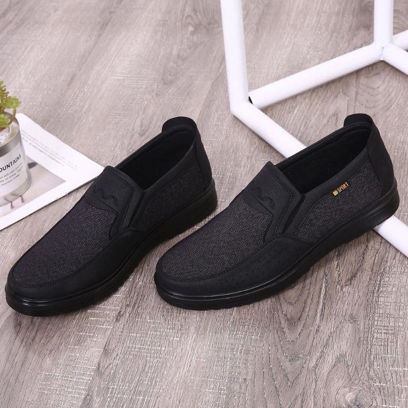 Herre Blød Åndbar Business Casual Slip On Oxfords