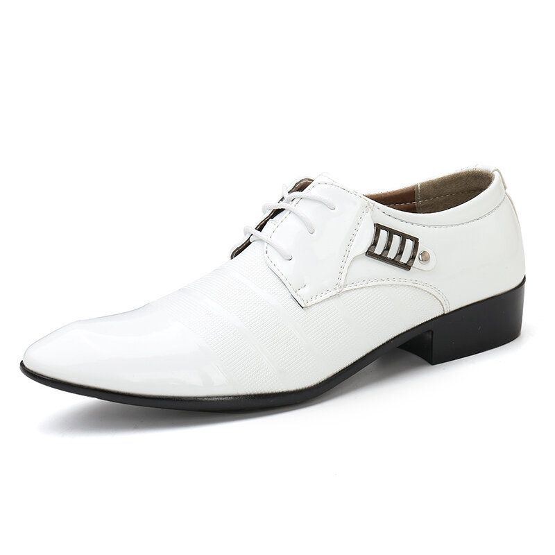 Herre Blødt Læder Business Dress Shoe Casual Oxfords