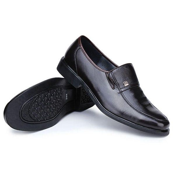 Herre Erhvervsformelle Sko Kunstlæder Casual Slip-on Loafers