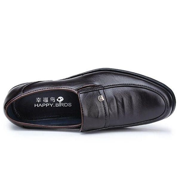 Herre Erhvervsformelle Sko Kunstlæder Casual Slip-on Loafers