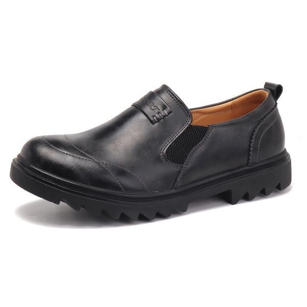 Herre Mern Comfy Casual Business Elastikbånd Slip On Oxfords