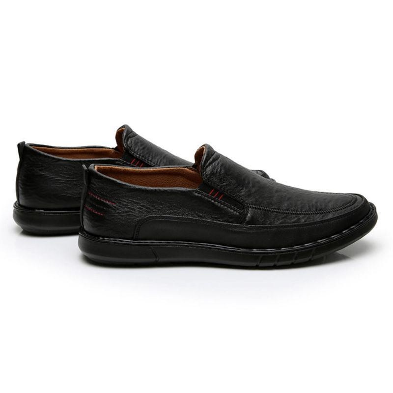 Herre Skridhæmmende Slip-on Elastisk Bånd Blød Sål Causal Daily Oxfords