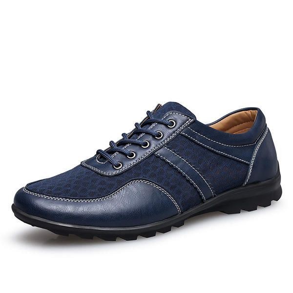 Mesh Mænd Casual Læder Oxfords