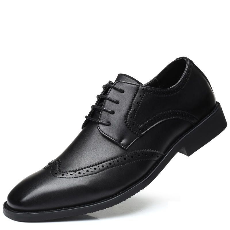 Stor Størrelse Mænd Brogue Oxfords Normal Business Dress Sko