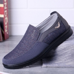 Stor Størrelse Mænd Casual Letvægts Comfy Slip On Oxfords