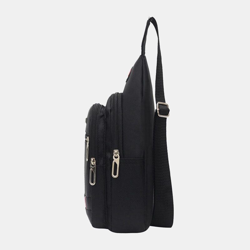 Herre Nylon Vandtæt Mode Casual Udendørs Brysttaske Crossbody-taske