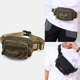 Herre Vandtæt Multi-pocket Camouflage Udendørs Brysttaske Bælte Taske Sling Bag