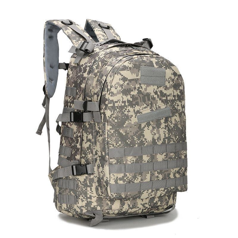 Herre Niveau 3 Rygsæk Army-style Attack Rygsæk Molle Tactical Bag In Pubg