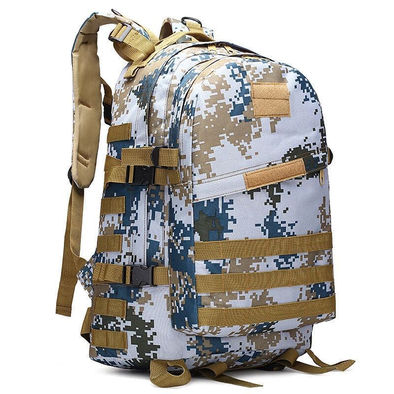 Herre Niveau 3 Rygsæk Army-style Attack Rygsæk Molle Tactical Bag In Pubg