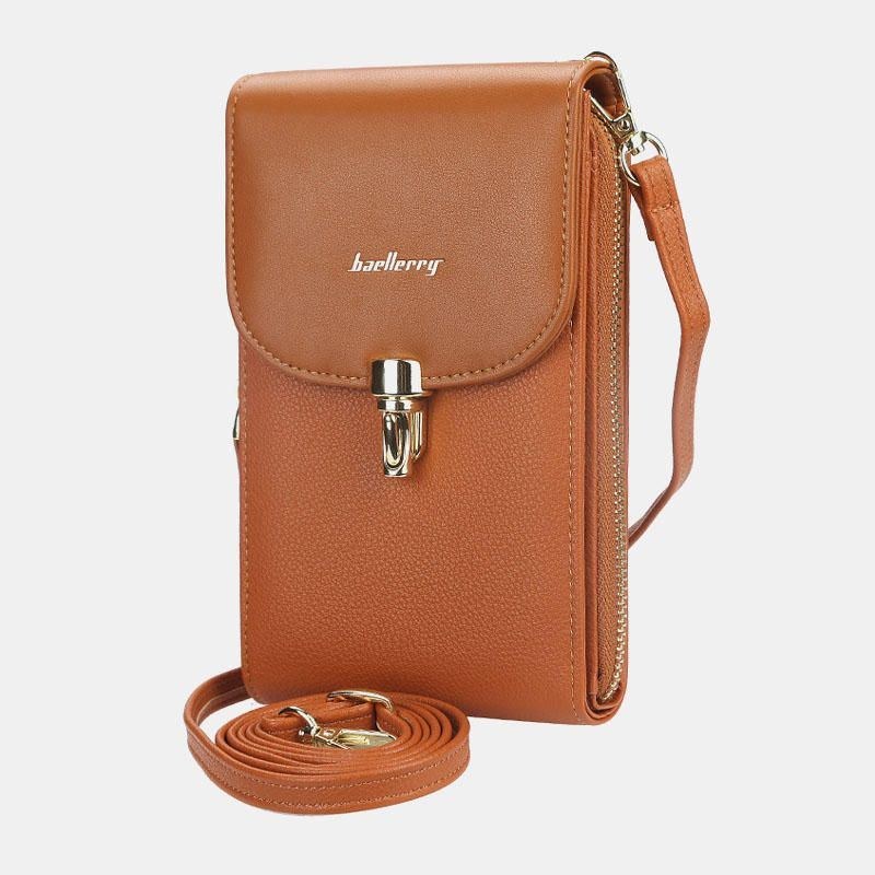 Baellerry Kvinder Multi-pocket Crossbody Taske Med Stor Kapacitet