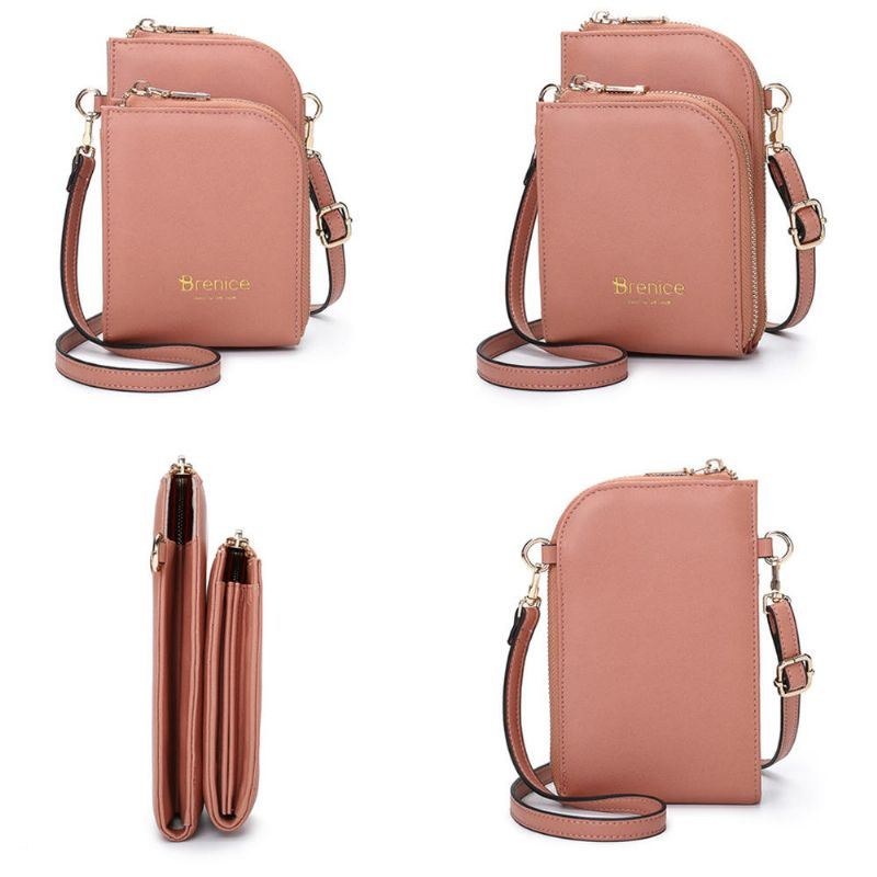 Comestic Crossbody-taske Med Flere Slots Til Kvinder