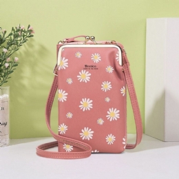 Dame 13 Kortpladser Telefontaske Daisy Crossbody Bag Skuldertaske