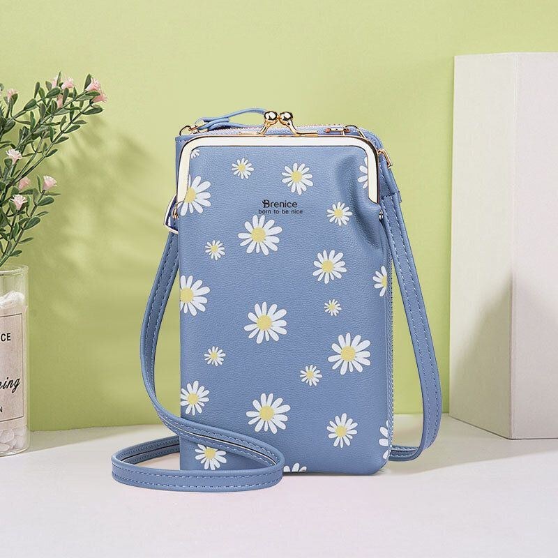 Dame 13 Kortpladser Telefontaske Daisy Crossbody Bag Skuldertaske