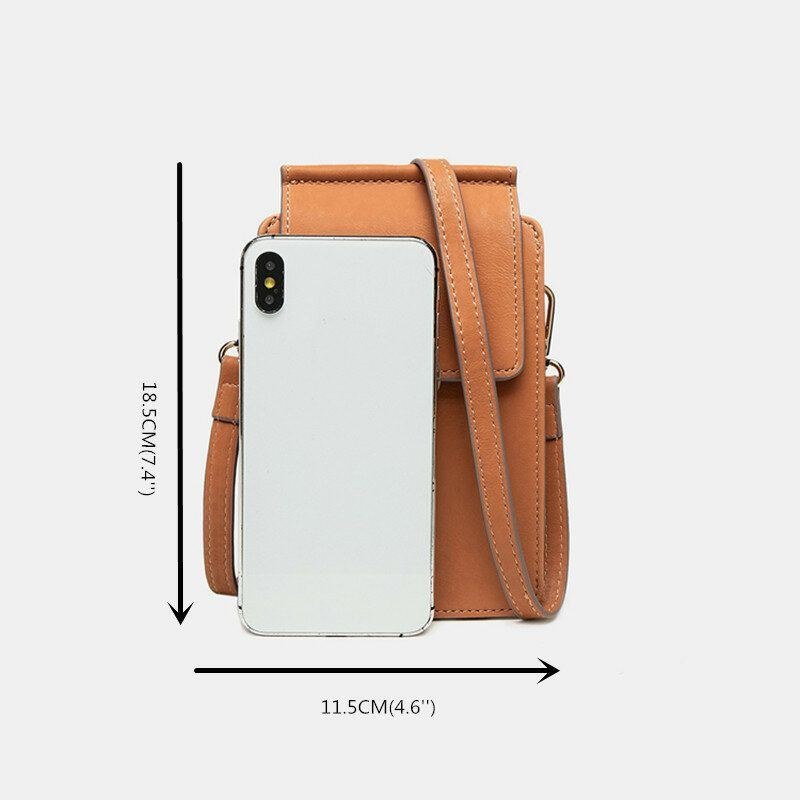 Dame 6.3 Tommer Telefon 6 Kortslot Telefontaske Crossbody-taske