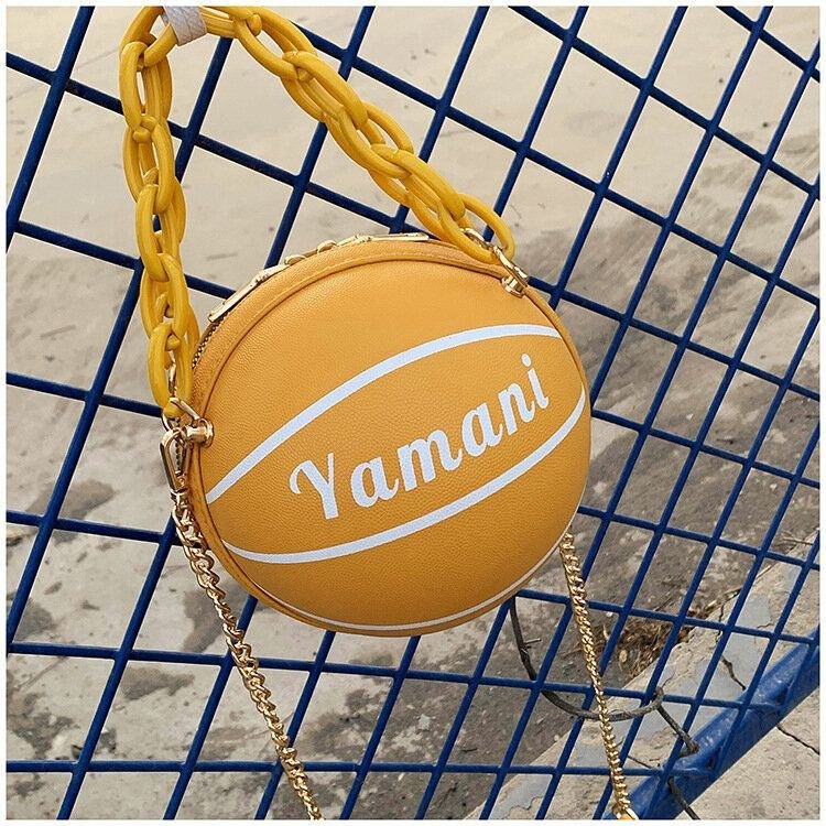 Dame Basketball Fodbold Kæder Håndtaske Crossbody Taske Skuldertaske