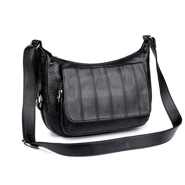 Dame Blødt Læder Fritid Crossbody Tasker Messenger Tasker