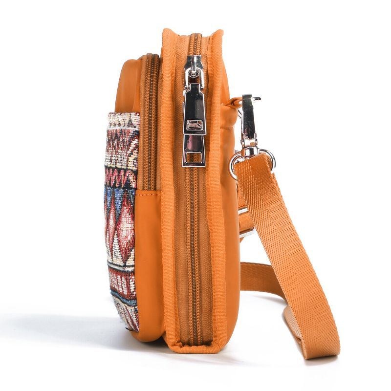 Dame Canvas Bohemian Skulder Crossbody Taske