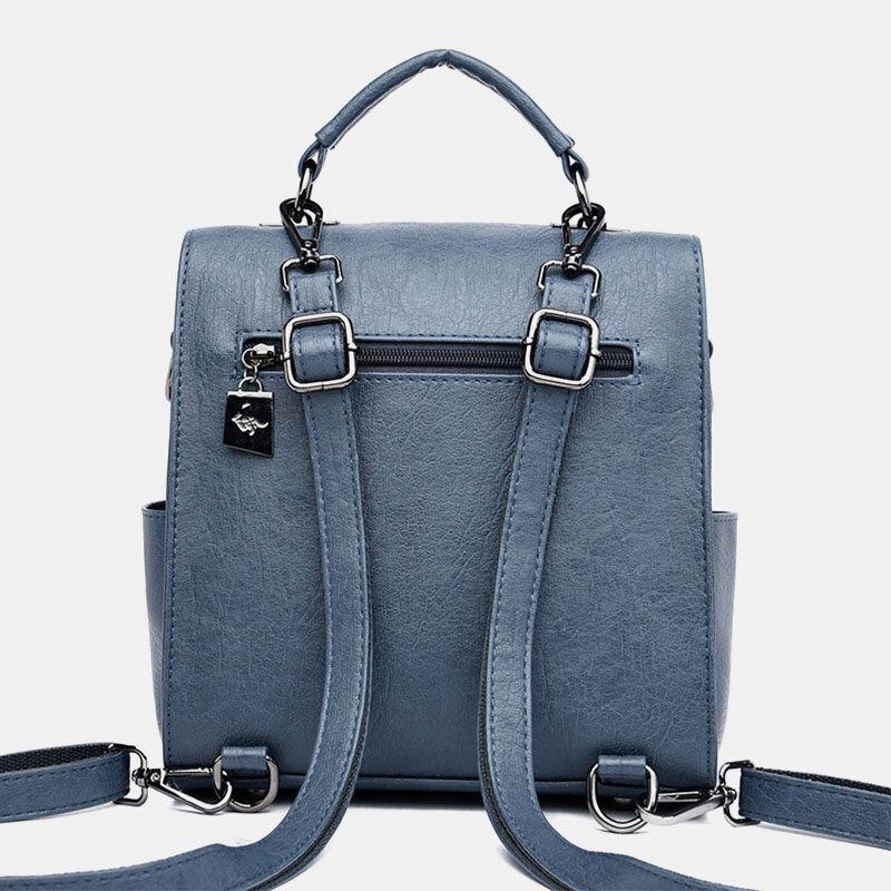 Dame Casual Solid Crossbody Bag Rygsæk Skuldertaske