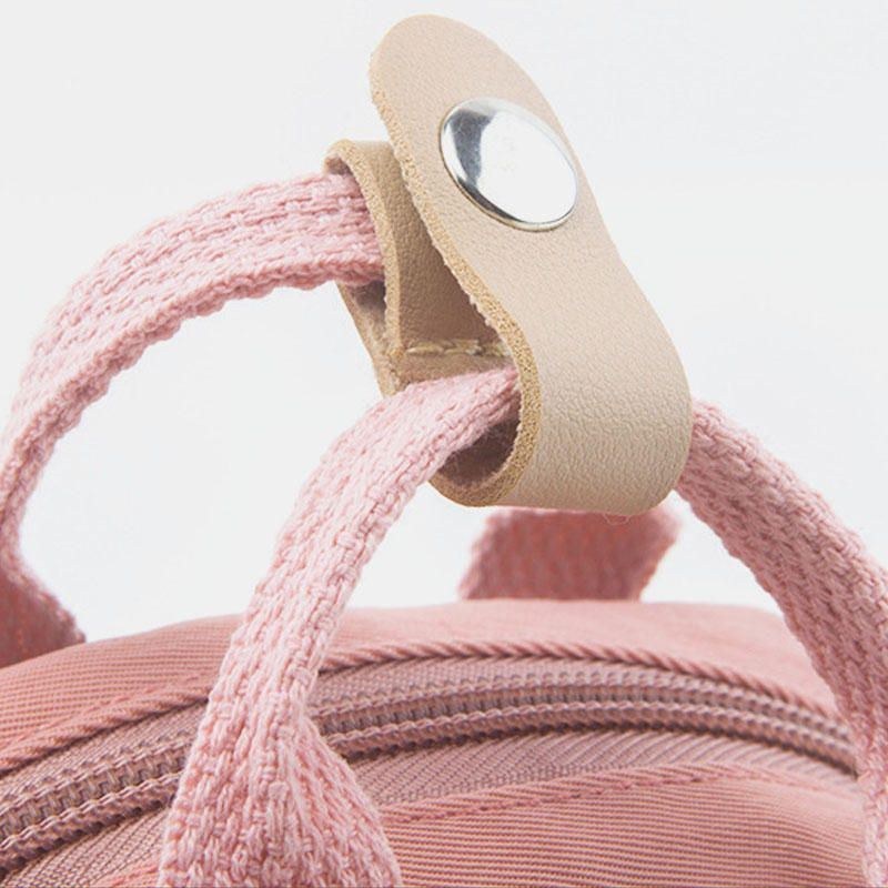 Dame Colorblock Nylon Vandtæt Crossbody Taske Mini Skuldertaske