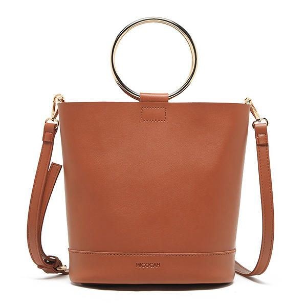 Dame Cool Pu Bucket Bags Crossbody Tasker