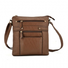 Dame Flerlags Lynlåslommer Messenger Tasker Casual Skuldertasker Crossbody Tasker