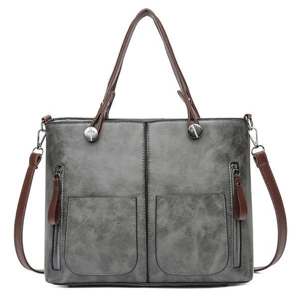 Dame Kunstlæder Minimalistisk Håndtaske Crossbody Taske