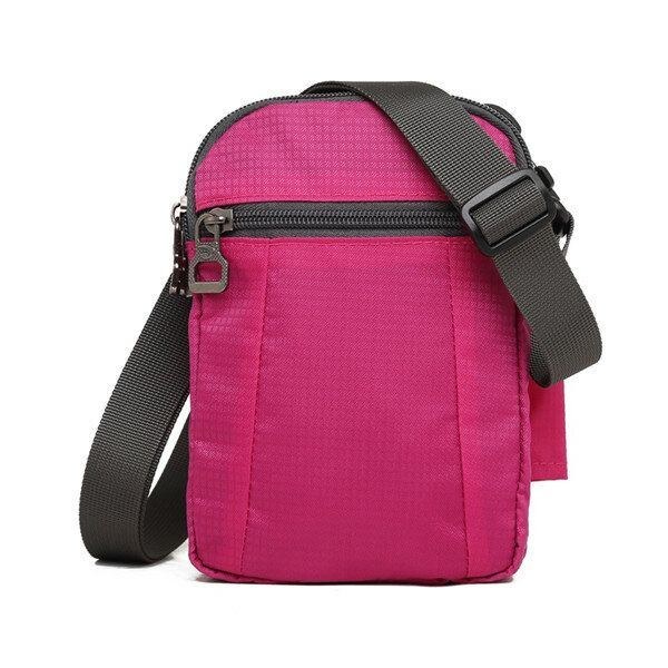 Dame Mænd Lette Sportsskuldertasker Crossbody-tasker Outdoor Løbetasker 6.44 Tommer Telefontasker