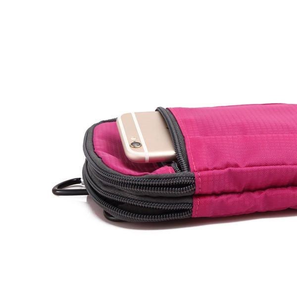 Dame Mænd Lette Sportsskuldertasker Crossbody-tasker Outdoor Løbetasker 6.44 Tommer Telefontasker