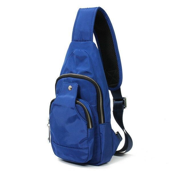 Dame Mænd Nylon Brysttasker Sport Vandtætte Crossbody Tasker Casual Outdoor Tasker