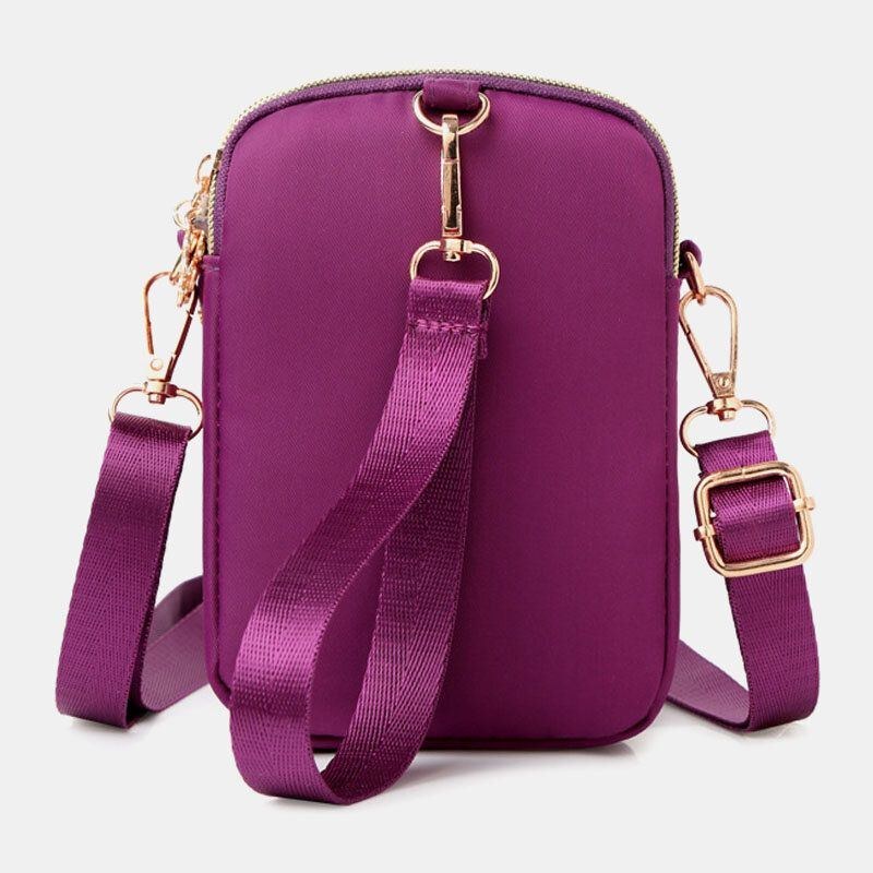 Dame Mini-elefantmønster Multifunktionel Skuldertaske Crossbody-taske Telefontaske