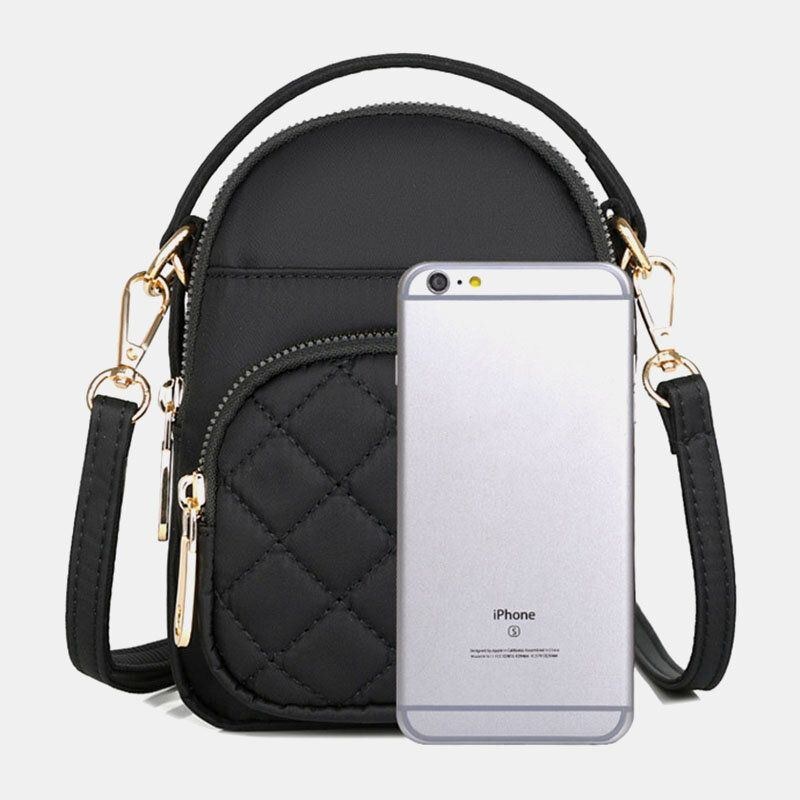 Dame Mini Lille Telefontaske Crossbody Taske Skuldertaske Til Outdoor