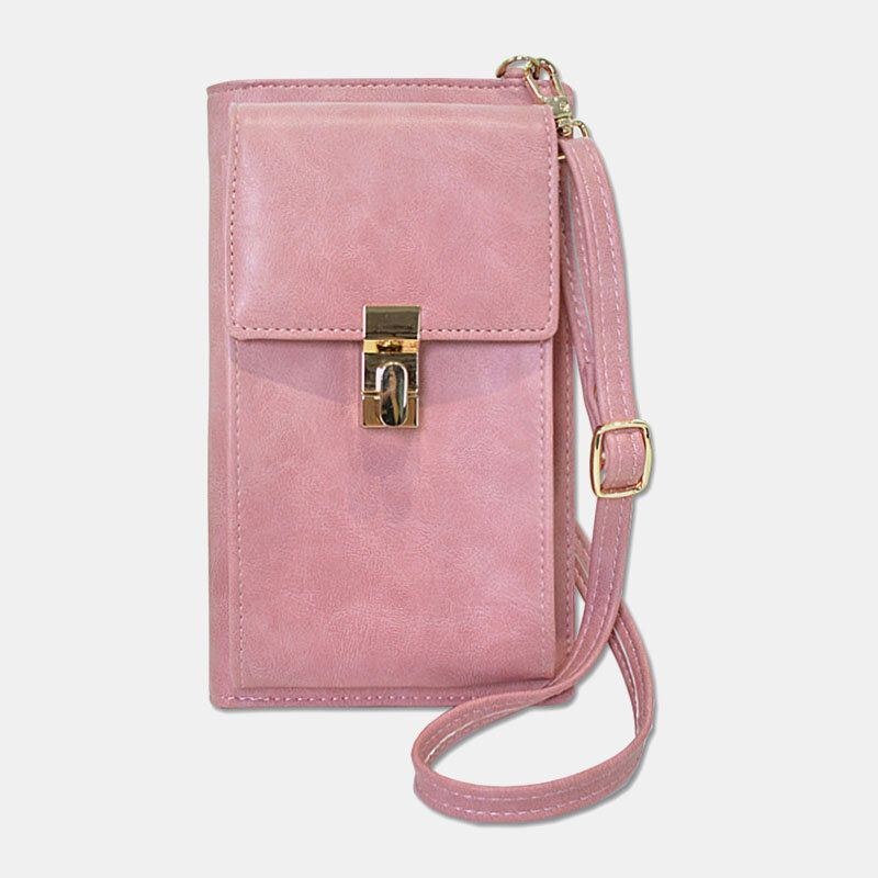 Dame Mini Lille Telefontaske Kortholder Pung Skuldertaske Crossbody Taske